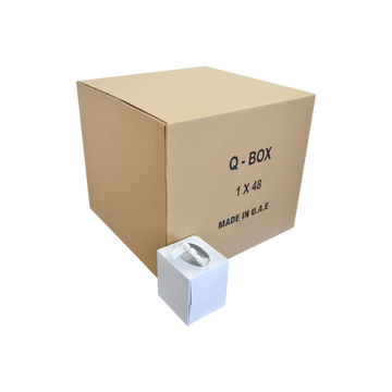 مكعب مناديل الوجه 80 ورقة | 48 صندوقًا (CTN)