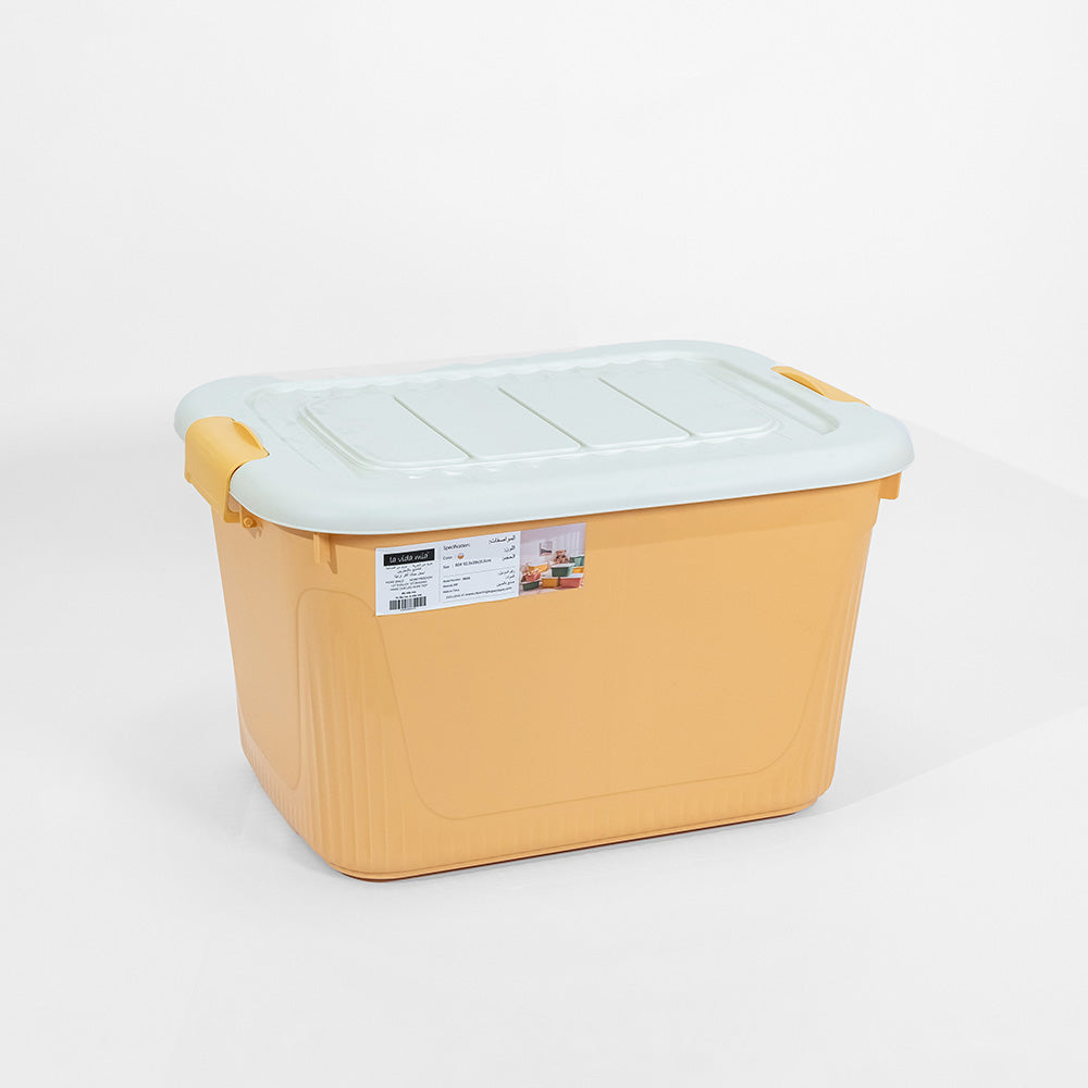 Storage Box 80L Yellow