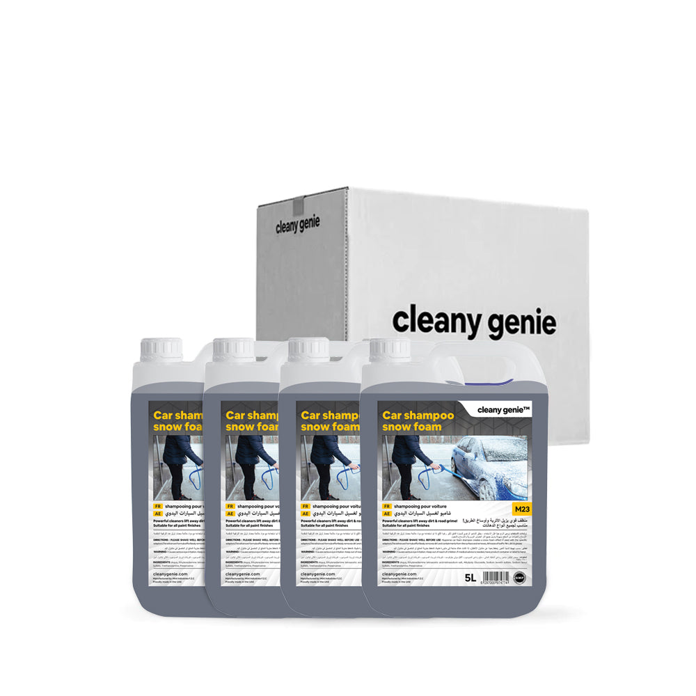 شامبو غسيل السيارات سنو فوم M23 | 5 لتر | حزمة من 4