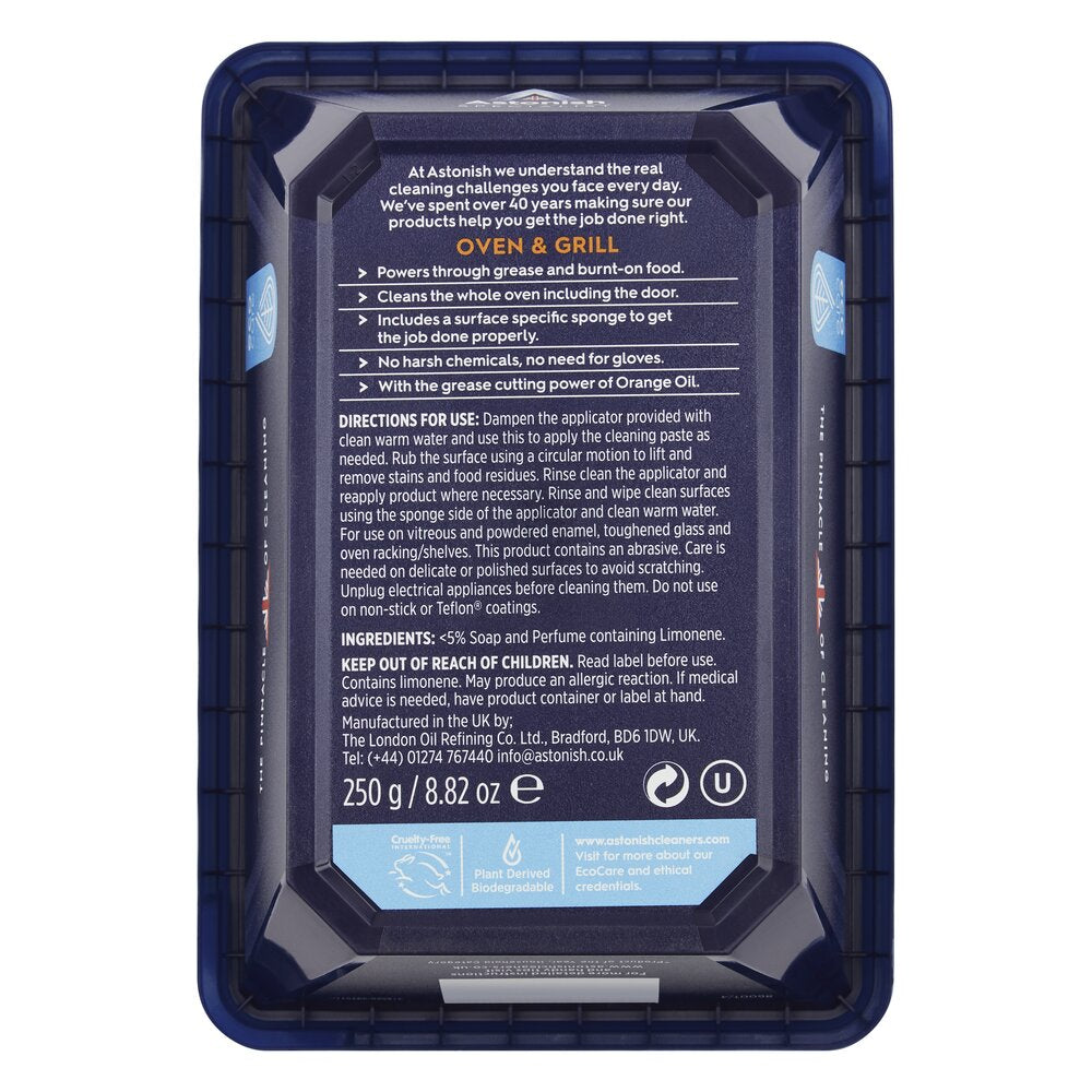 Astonish Oven & Grill Cleaner 250G
