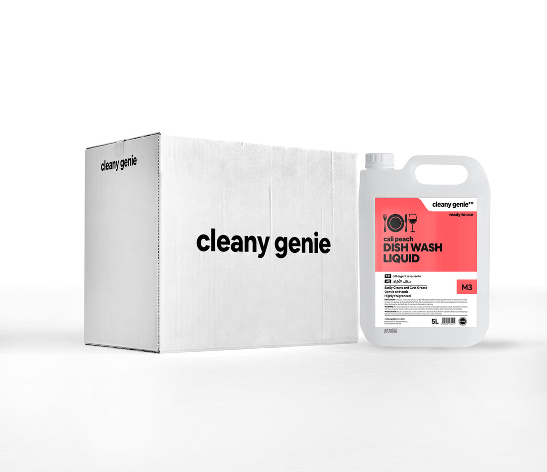 Dishwash Liquid M3 | Cali Peach 5L | Pack of 4