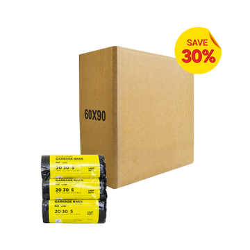 Garbage Black Rolls S | 60X90CM | 21 Rolls