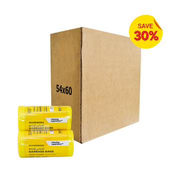Garbage Bag Scented Lemon XS | 54X60CM | 20 Rolls