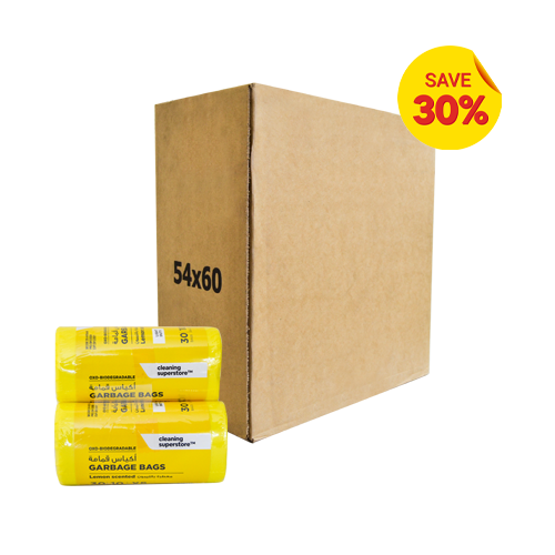 Garbage Bag Scented Lemon XS | 54X60CM | 20 Rolls