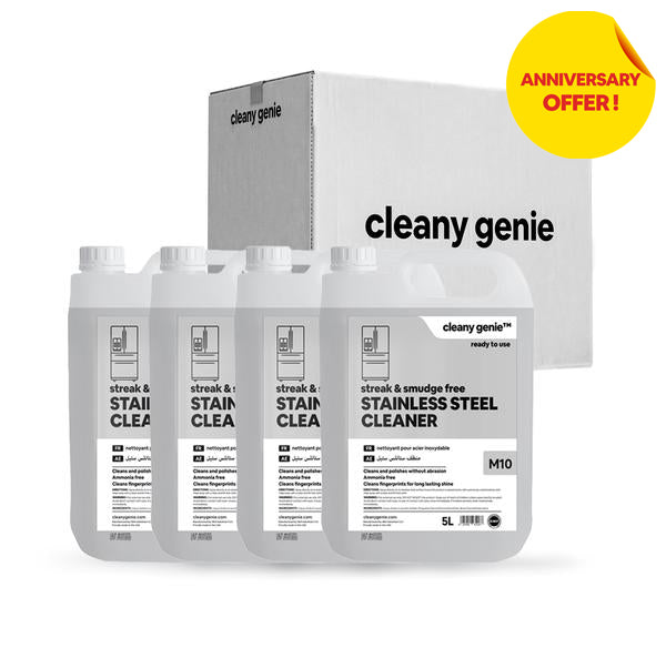 Stainless Steel Cleaner M10 | 5L | Pack of 4