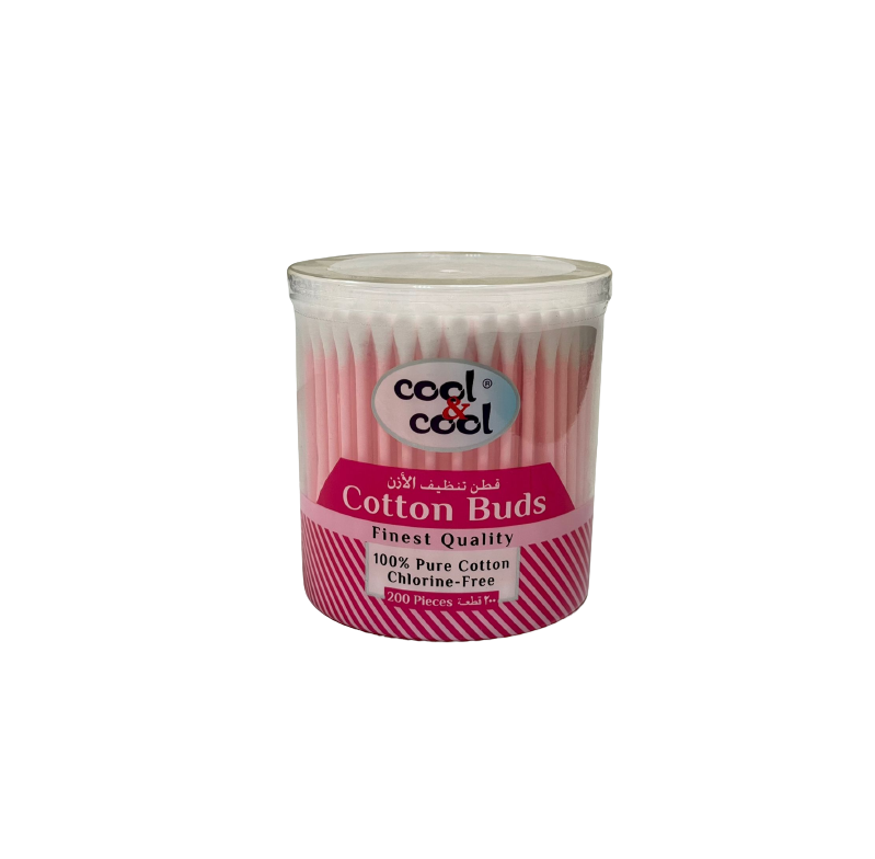 C&C Cotton Buds 200s Pink