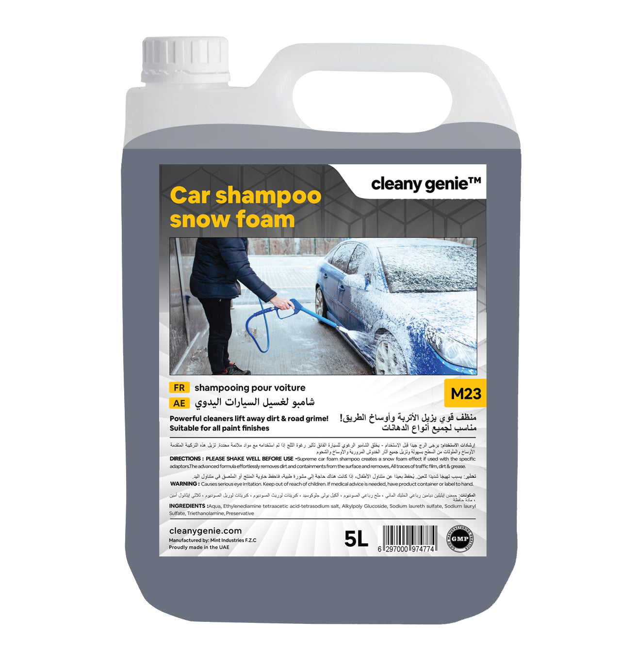 Car Wash Shampoo Snow Foam M23 | 5L