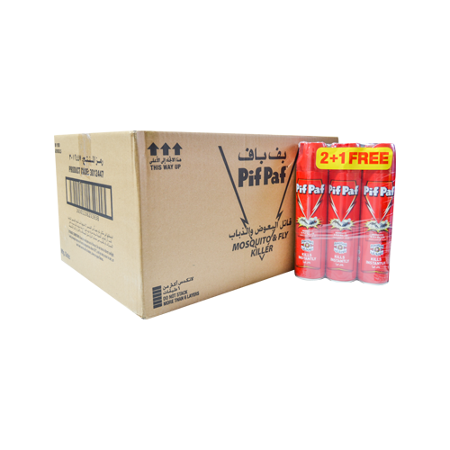 Pif Paf FKD F&M Killer 400ML (2+1 Free) | Pack of 16