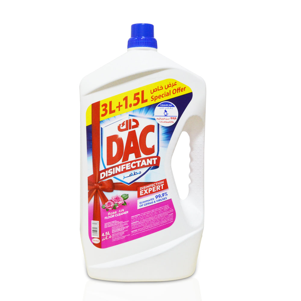 DAC Disinfectant Rose 4.5L
