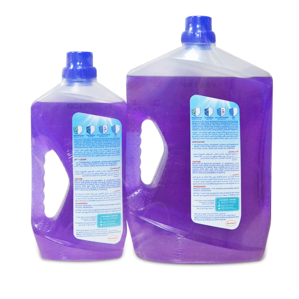 DAC Disinfectant Gold Lavender 3L+1L