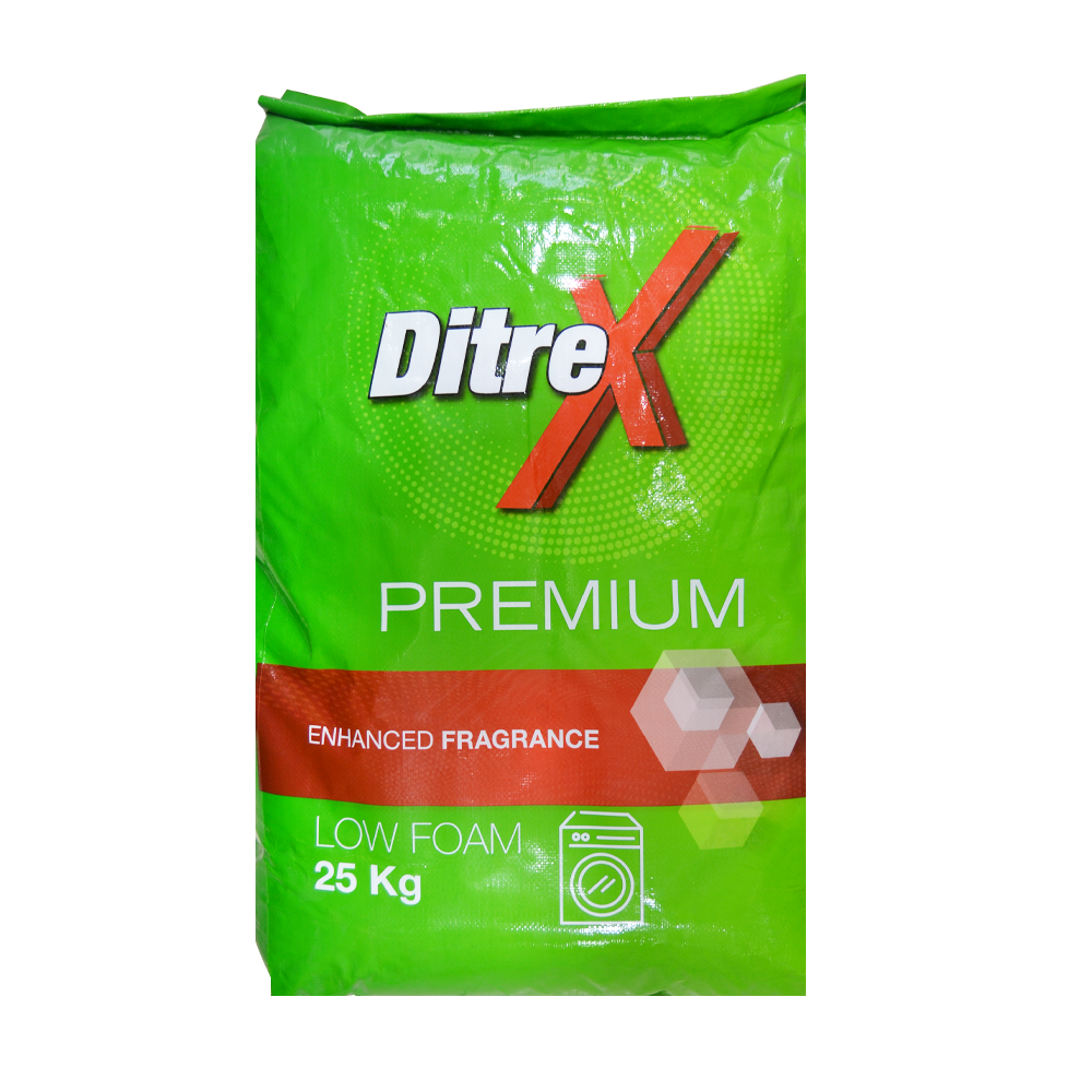 Ditrex Premium Laundry Detergent 25 KG | Low Foam