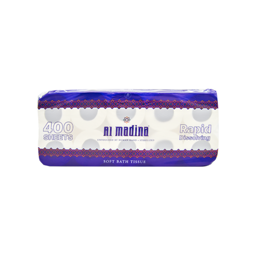 Al Madina Toilet Roll 400 Sheets | Pack of 10