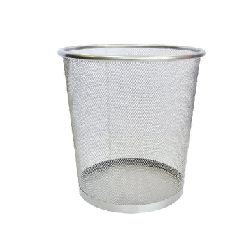 Dustbin Office Net Silver 13L