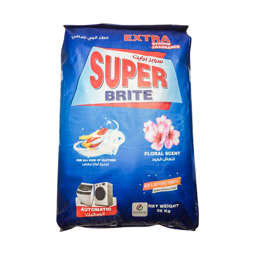 Super Brite 2 in 1 Laundry Detergent 25 KG