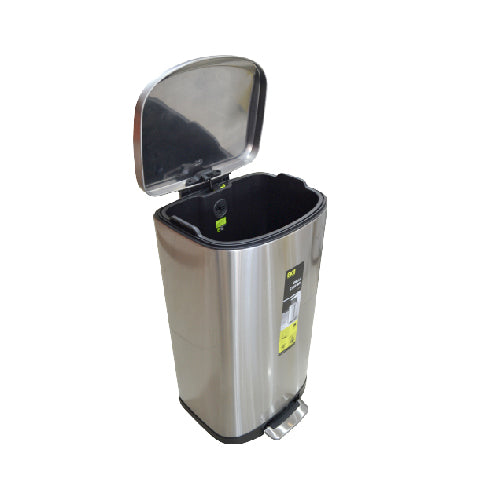 Eko Stainless Steel Step Dustbin Della | 35L