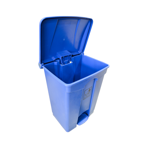 Garbage Can with Pedal 68L | Blue