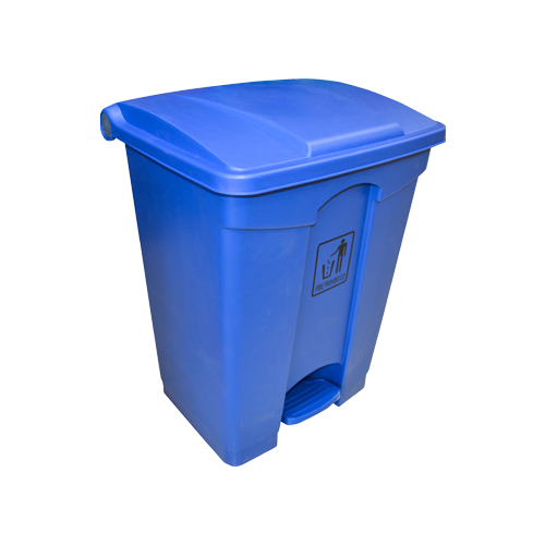 Garbage Can with Pedal 68L | Blue