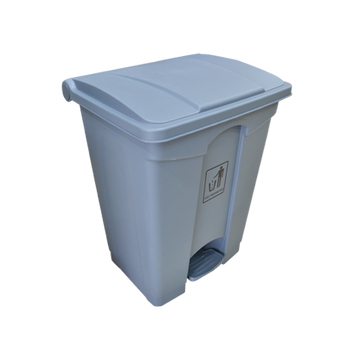 Garbage Can with Pedal 68L | Grey