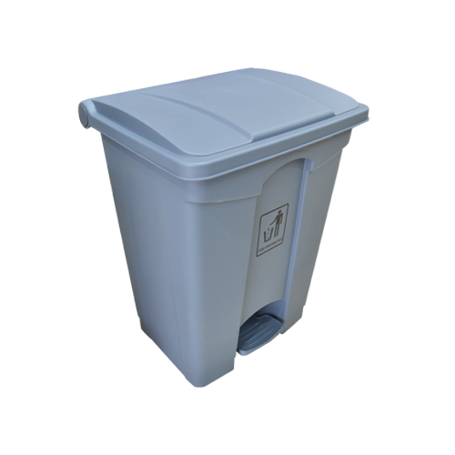 Garbage Can with Pedal 68L | Grey