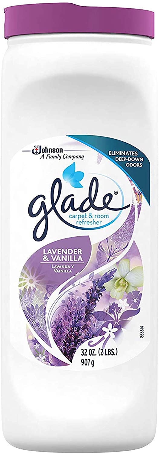 Glade Carpet & Room Powder Clean Lavender Vanilla 32OZ