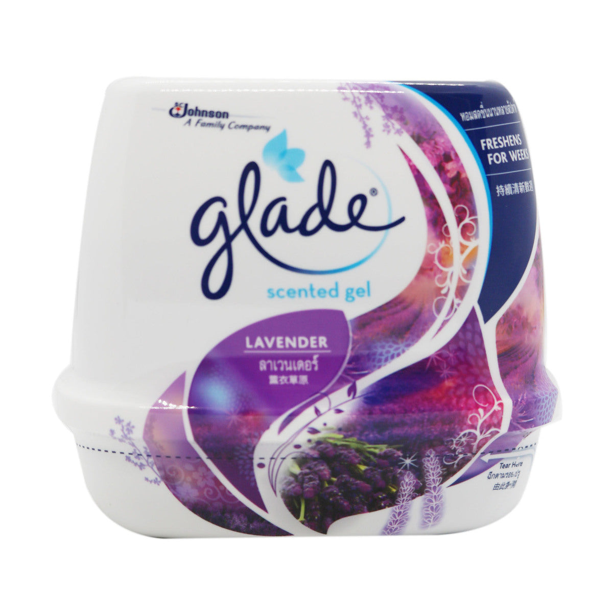 Glade Scented Gel Lavender 180G