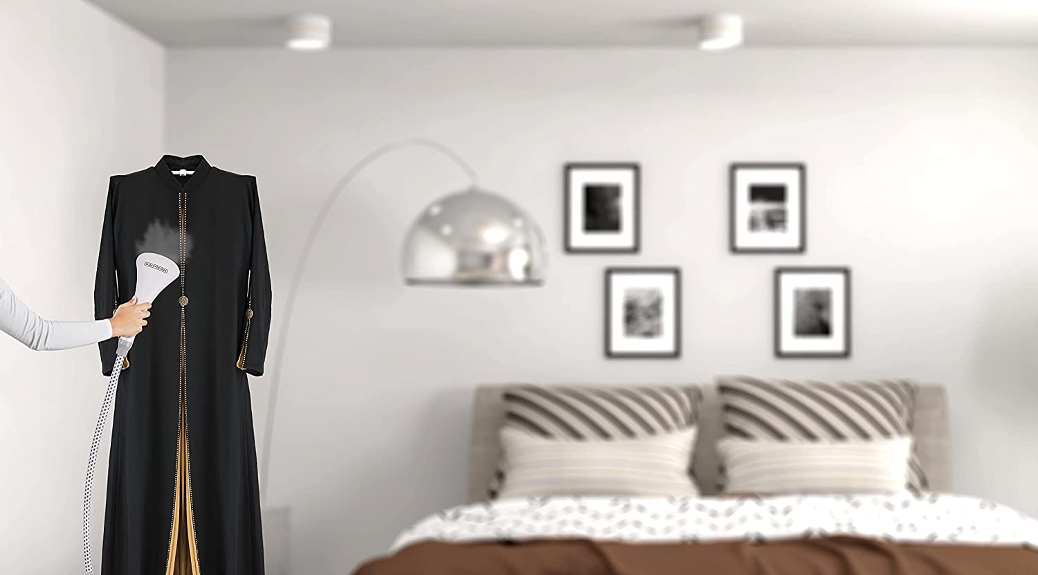 BD 1785w Garment Steamer with 3 steam settings