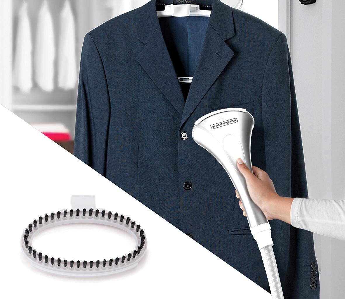 BD 1785w Garment Steamer with 3 steam settings