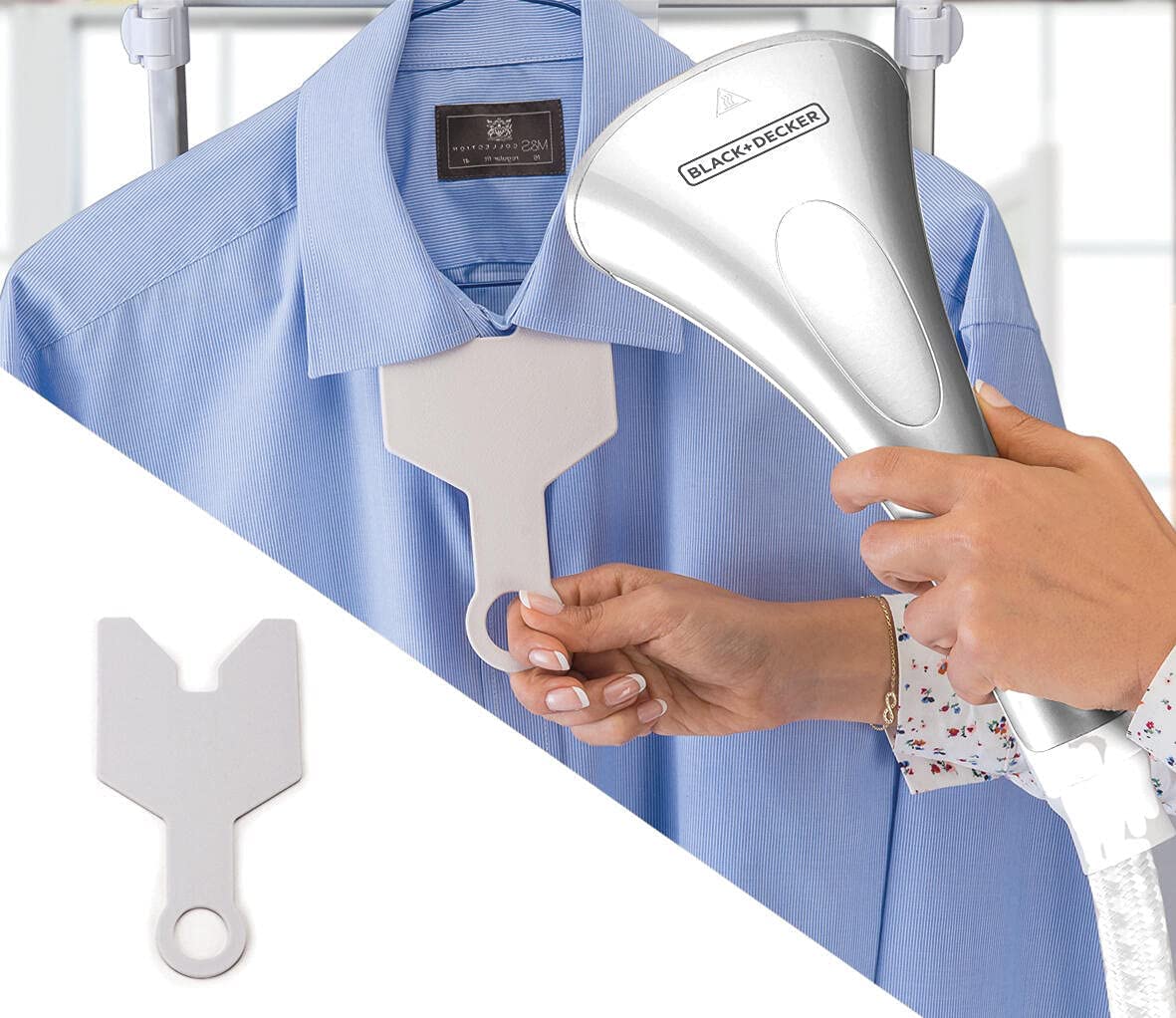 BD 1785w Garment Steamer with 3 steam settings