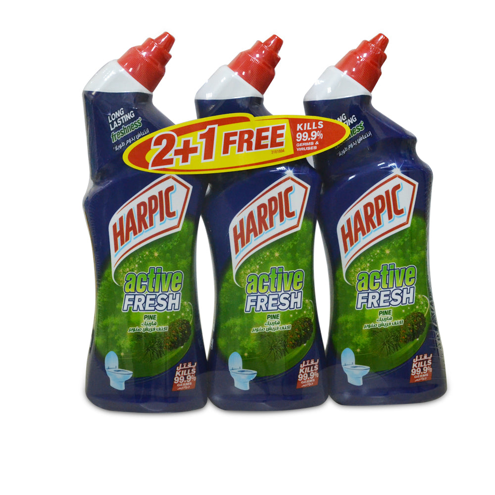 هاربيك منظف المراحيض بالصنوبر (2+1) 750 مل