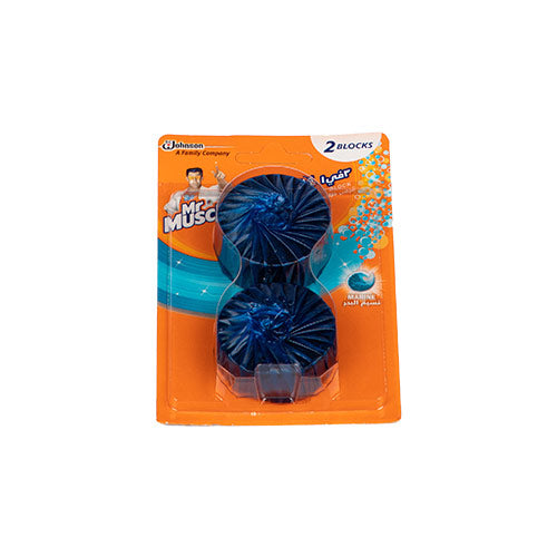 مستر ماسل مرحاض 3 في 1 تانك بلوك مارين (2×50 جم)