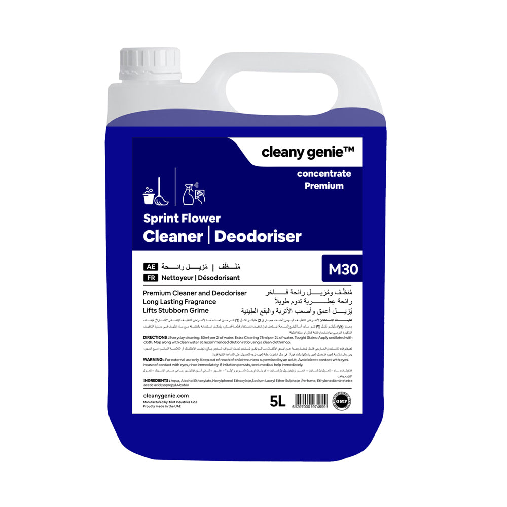 Sprint Flower Cleaner Deodorizer M30 | 5L – Cleaning Superstore