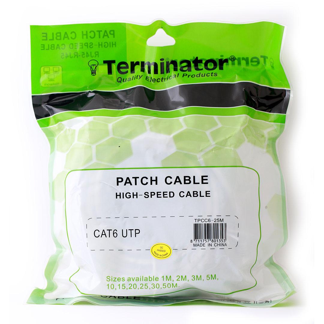 Terminator Patch Cord Cable CAT6 25M