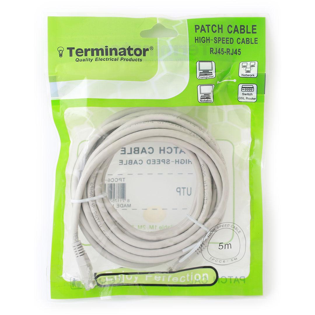 كابل سلك تصحيح Terminator CAT6 5M
