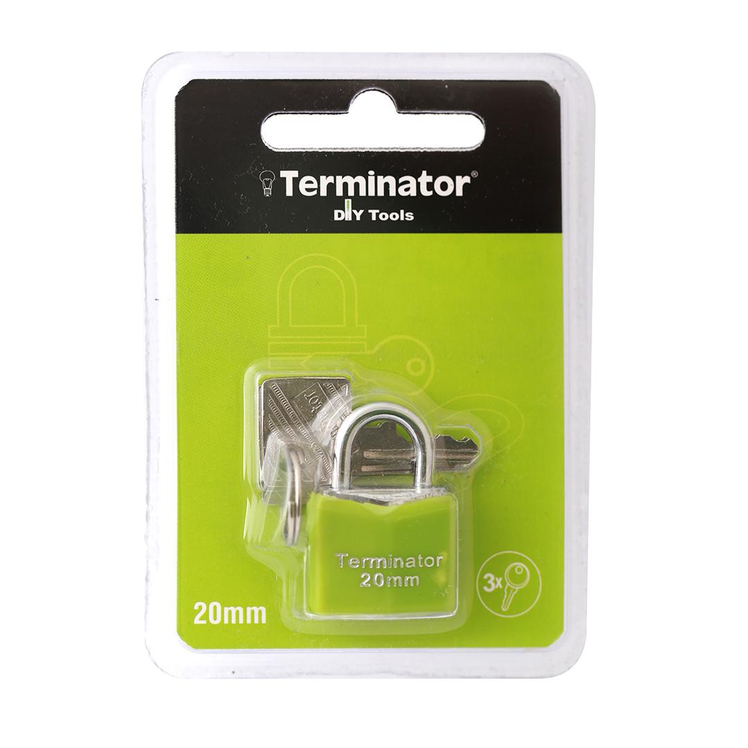 Terminator Pad Lock 25MM Green