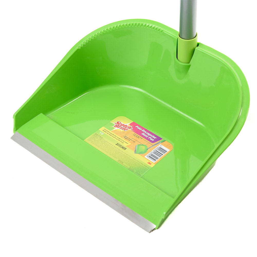 وعاء غبار 3M SB ومكنسة بمقبض طويل