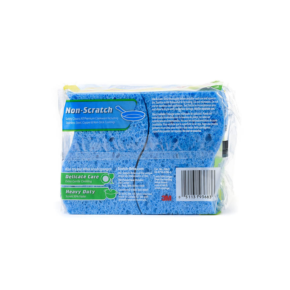 3M SB Non-Scratch Scrub Sponge 6PCS