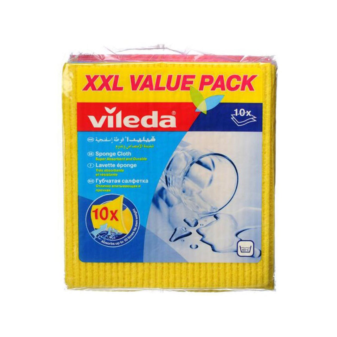 Vileda Sponge Cloth XXL 10PCS