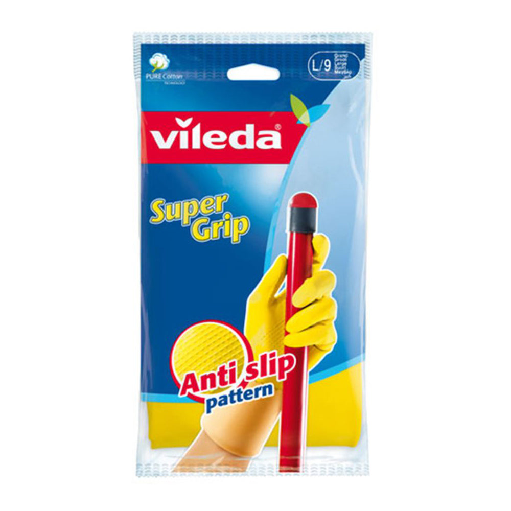 Vileda Gloves Super Grip Large